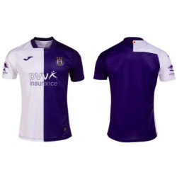 CUSTOM Anderlecht Home Authentic Purple Jersey 2023-24 