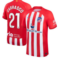 Atletico de Madrid Carrasco 21 Home Red Authentic Jersey 2023-24 
