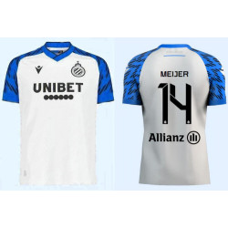 Club Brugge 14 - Meijer Away White Authentic Jersey 2023-24 